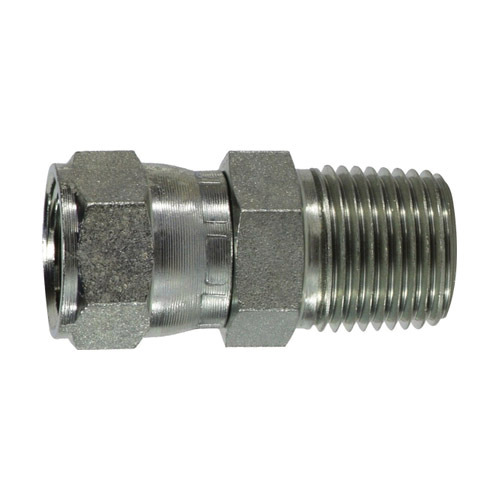 JIC SWIV X MPT ADAPTER TH1: 1/4 JIC TH2: 1/4 MPT