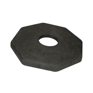 42 inches Traffic Delineator Post 12 pound Recycled Rubber Base
