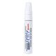 Permanent Marker Broad Chisel Tip White