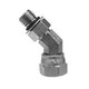 9/16X1/2 45 Degree O-Ring Swivel Adapter