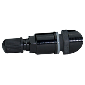 Gloss Black Aluminum Valve Stem for TPMS Sensor