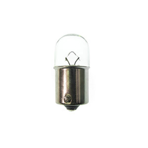 12 Volts - 10 Watts MINI T6 Single Contact .83 Amps #5008 (R10W) Bulb