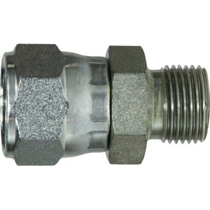 JIC TO BSPP STRAIGHT SWIV- 3/8 JIC X 1/4-19