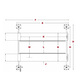 HD-7P / 7,000lb Capacity 4 Post Wide Car Lift / High Rise
