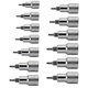 ZEBRA 1/2 inch Socket Bits Hexagon Special Package 13 Pieces