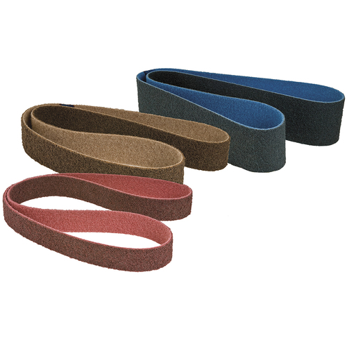 Surface Conditioning Belt - 3 Inch x 10-11/16 Inch - Medium - Maroon