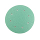 Emerald Line Sandpaper - Hook and Loop Fastener Film Disc - 8 Inch - 8 Hole - 80 Grit
