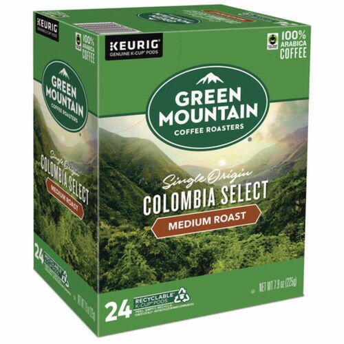 Green Mountain Coffee Colombian Fair Trade Select Coffee K-Cups, 96/Carton