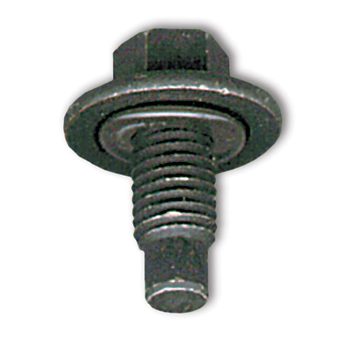 Drain Plug 15MM Wrench X M12 Diameter X 1.75 Thread Pitch with Inset Gasket