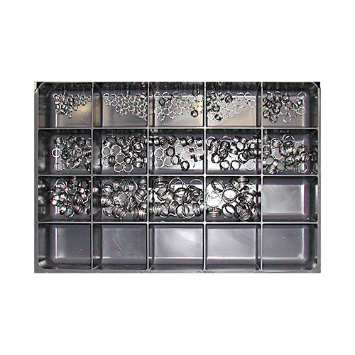 Ear Clamp Assortment 400 Pc