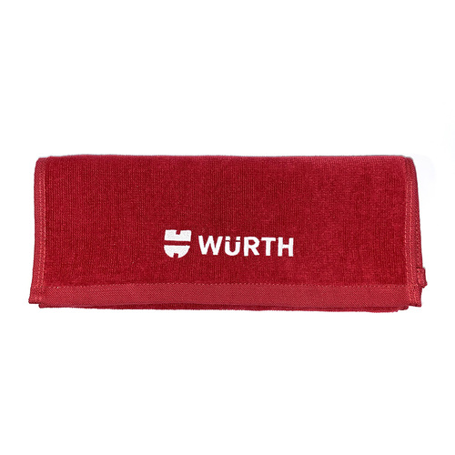 Wurth Hemmed and Grommeted Golf Towel - 11 Inches Wide x 18 Inches Long