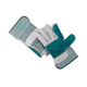 NSI Heavy-Duty Grade Safety Cuff Double Leather Palm Work Gloves - 12pairs/package