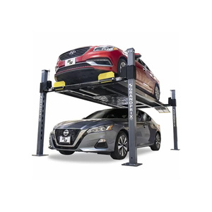 GP-9F / GrandPrix Series 4 Post Lift Package / Includes: Aluminum Ramps,Caster Kit, Jack Platform, and Drip trays