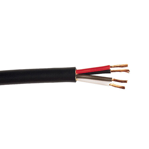 WIRE, TC 14/4 100' BK,R,BR,W