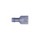 Male Connector For Tee Tap Blue