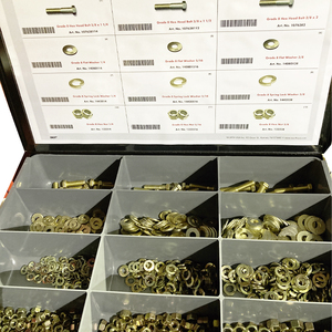 Grade 8 USS Assortment 2 - 12 Compartment Boxes, 1250 Total Pieces