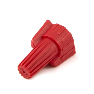 Wing Lock Wire Connector, 18-8 Ga., Red