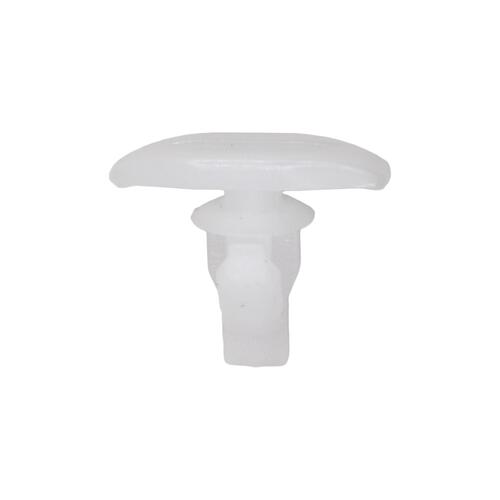 White Nylon Weatherstrip Retainer