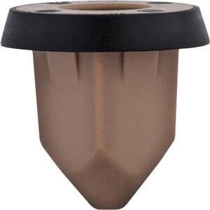 Bumper and Fender Apron Screw Grommet with Sealer, Brown Nylon VW