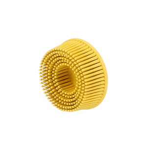 Scotch-Brite Roloc 4 1/2" Bristle Disc, 80 Grit, Yellow