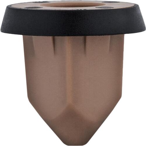 Bumper and Fender Apron Screw Grommet with Sealer, Brown Nylon VW