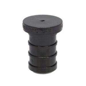 Black 3/4" Pex Plug