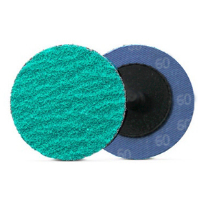 Mini Cloth Disc - Green Power Zirconia - Type 'R" - 2 Inch - 60 Grit