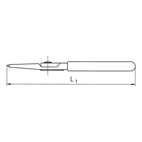 Circlip Pliers Form C - 140mm Length (8-13mm Grip Range)