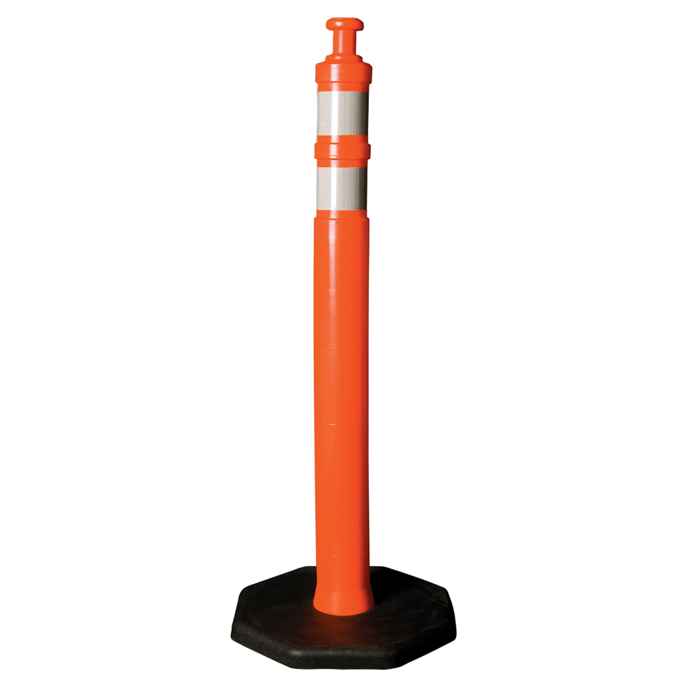 42 Inches Traffic Delineator Post & Base Traffic Safety Northern