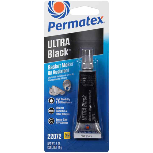 Permatex Ultra Black Maximum Oil Resistance RTV Silicone Gasket Maker0