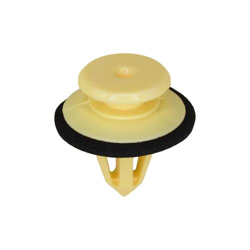 Door Trim Panel Retainer With Sealer Top Head Diameter: 13mm Bottom Head Diameter: 17.5mm Stem Diameter: 10.5mm Stem Length:Land Rover 1997 - On VW and Audi 1999 # On