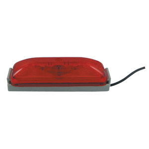 Red Clearance Marker 1"X4" Incandescent