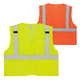 NSI Ultrabrite™ Workwear Deluxe Class 2 Breakaway Safety Vest - Hi-VisLime - XS/Small