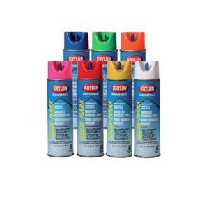 Krylon® Quik-Mark Inverted Water-Based Spray Marking Paint - Black