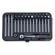 Ratchet Bit Assortment (38 Pieces - Includes ZEBRA 1/2 Inch Ratchet, 1/2