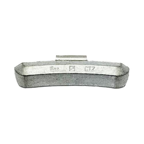 6.00 CTZ Style Zinc Clip-on Weight