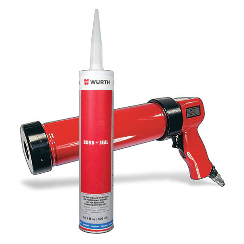 Adhesiveflex White with Pneumatic Caulk Gun