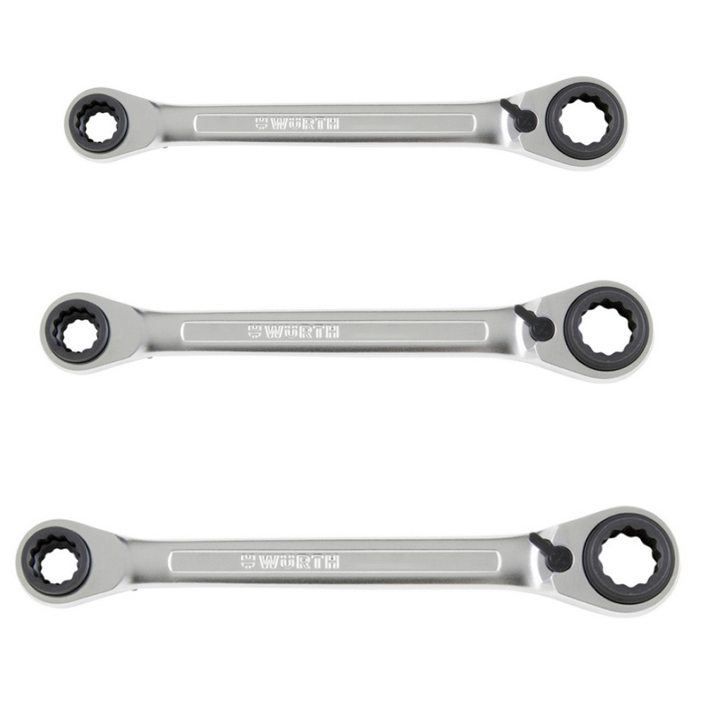 ZEBRA POWERDRIV 12 Point Double Box End Ratchet Wrench ZEBRA POWERDRIV 12 Point Double Box End Ratchet Wrench