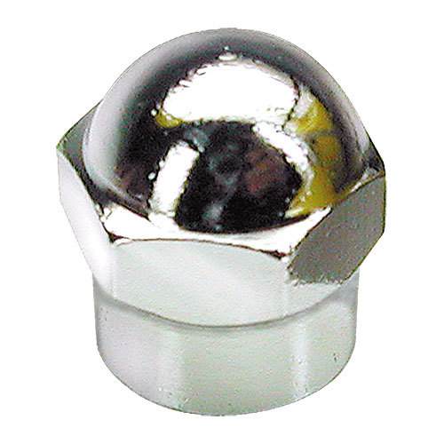 Tire Valve Cap Chrome Hex Head Tire Valve Stems & Caps Tire, Wheel and Brake Supplies