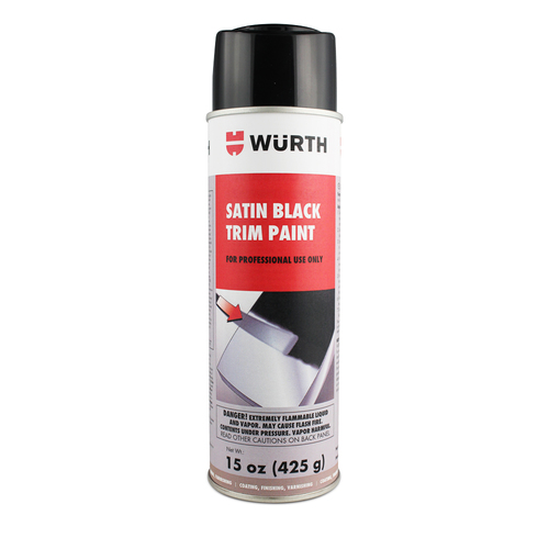 Flexible Trim Paint Satin Black 15 oz Aerosol