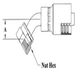 1/2H G-1/2-14 BSPP 60 CONE FE SWV 45 BND