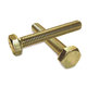 Hex Bolt M10X1.50X45 10.9 Yellow