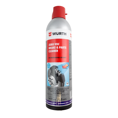 Wurth Zero VOC Brake & Parts Cleaner - California Compliant 14oz (2-Pack)