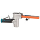 Dynabrade NitroFile Abrasive Belt Tool, .5 hp, 7 Degree Offset, 20,000 RPM, Gearless, Front Exhaust, 11203 Contact Arm