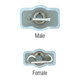 OptiClear Crimp/Seal Female Slip-On Connector 22-18 AWG