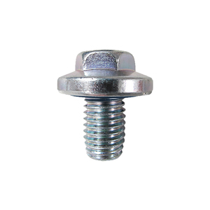 Oil Drain Plug with Rubber Gasket, M12 x 1.75