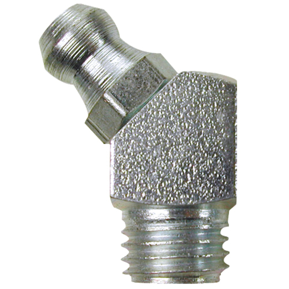 Grease Fitting 45 Degree Nipple 10X1 Metric Grease Fittings Grease