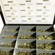 Grade 8 USS Assortment 2 - 12 Compartment Boxes, 1250 Total Pieces