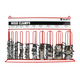 Domestic Hose Clamp Rack - 130 Pieces
