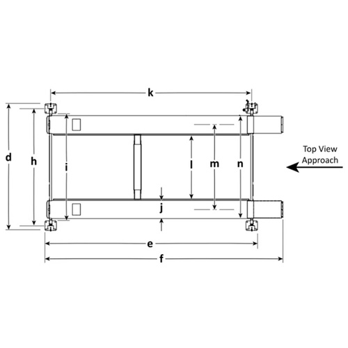 HD75BXT / 7,500lb Capacity 4 Post Adjustable Track Car & Boat Lift
